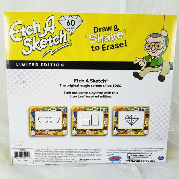 Etch A Sketch Stan Lee 60th Anniversary Limited Edition Excelsior 2020 - Picture 3 of 7